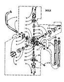 Dole mixing valve assembly