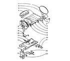 Kenmore 1105905952 dispenser assembly diagram