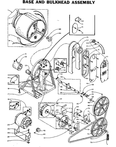 Base and bulkhead assembly