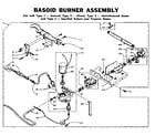 Kenmore 1105907000 basoid burner assembly diagram