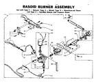 Kenmore 1105907100 basoid burner assembly diagram
