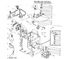 Kenmore 1105907400 machine sub-assembly diagram