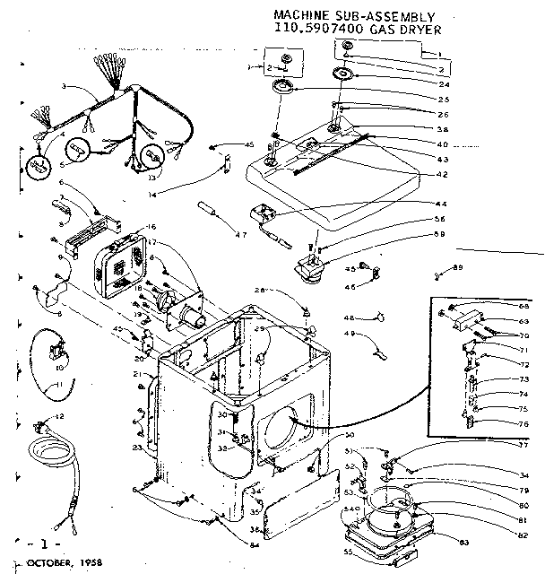 Machine sub-assembly
