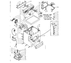 Kenmore 1105907500 machine sub-assembly diagram