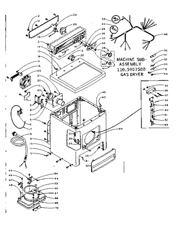 Machine sub-assembly