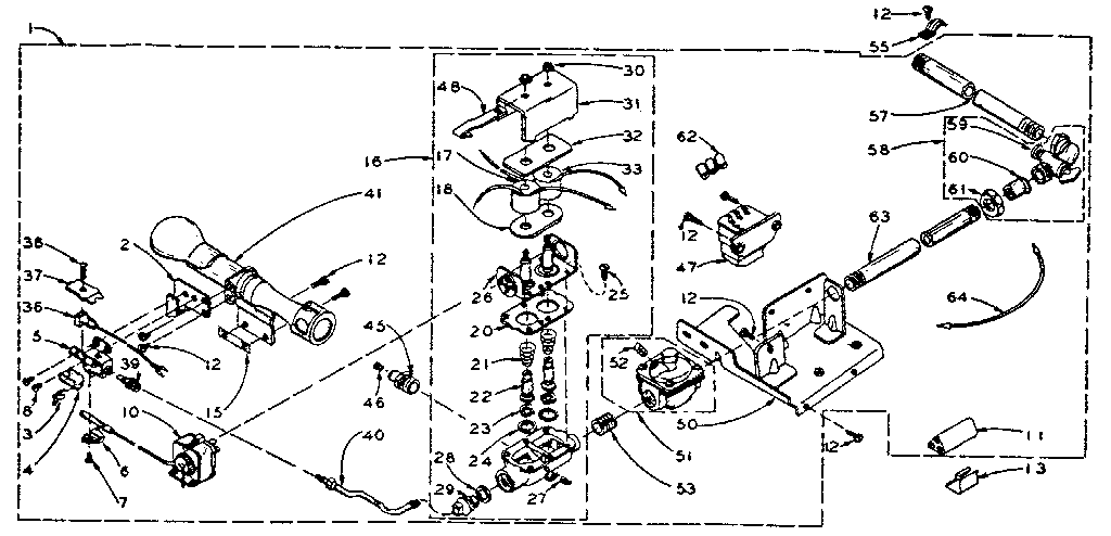 White rodgers burner assembly