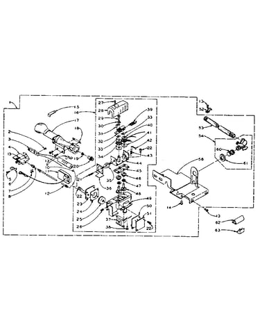 Whirlpool burner assembly (dole pilot)