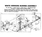 Kenmore 1105907700 white rodgers burner assembly diagram