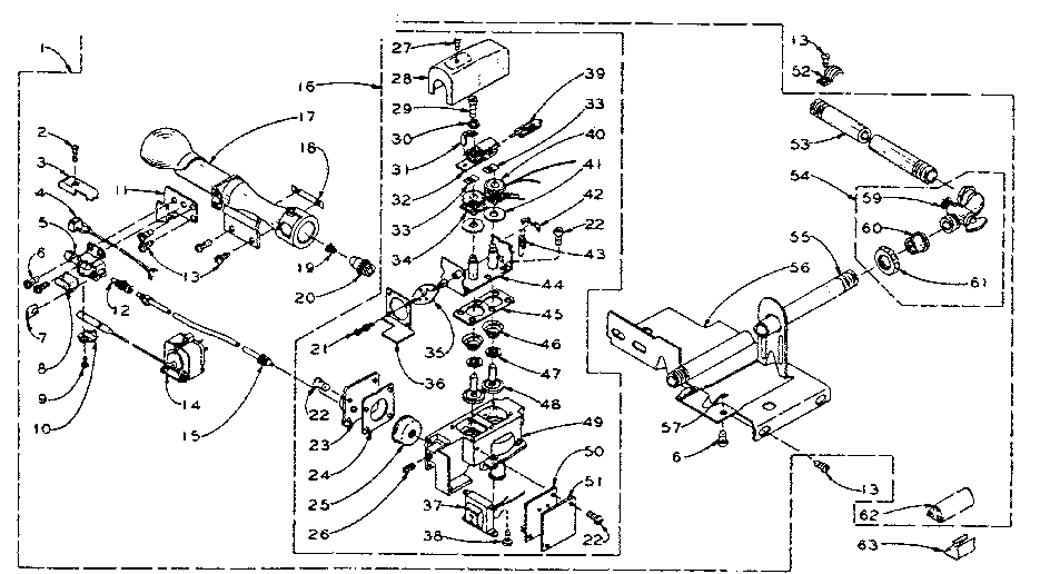 Whirlpool burner assembly (white rogers pilot)
