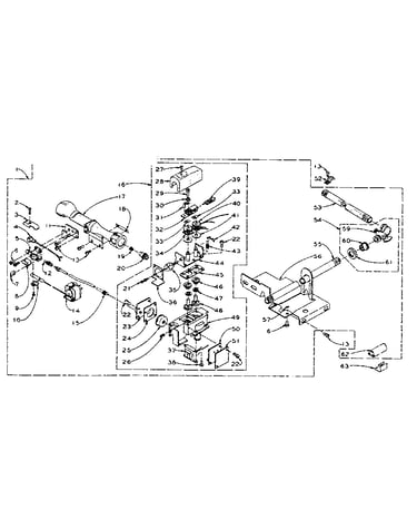 Whirlpool burner assembly (white rogers pilot)