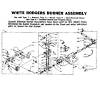 Kenmore 1105907710 white rodgers burner assembly diagram