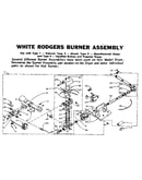 White rodgers burner assembly