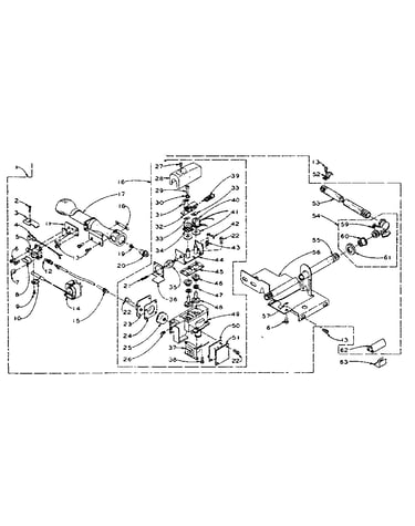 Whirlpool burner assembly (white rogers pilot)