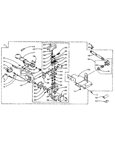 Whirlpool burner assembly (dole pilot)