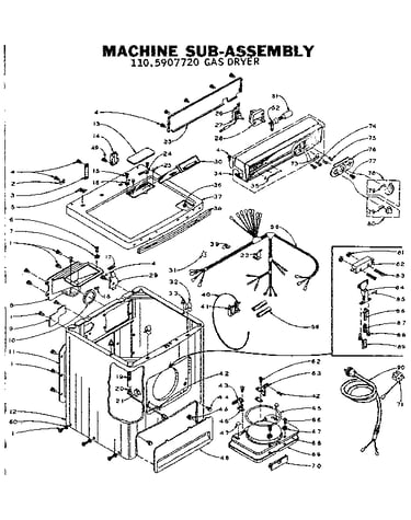 Machine sub-assembly