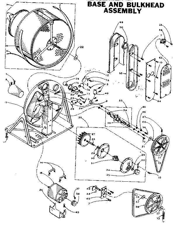 Base and bulkhead assembly