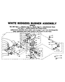 White rodgers burner assembly