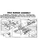 Dole burner assembly