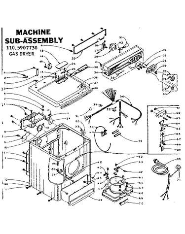 Machine sub-assembly