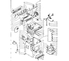 Kenmore 1105907801 machine sub-assembly diagram