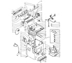 Kenmore 1105907802 machine sub-assembly diagram