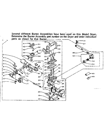 White rodgers burner assembly