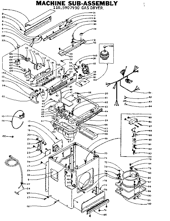 Machine sub-assembly