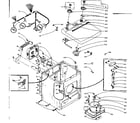 Kenmore 1105908400 machine sub-assembly diagram