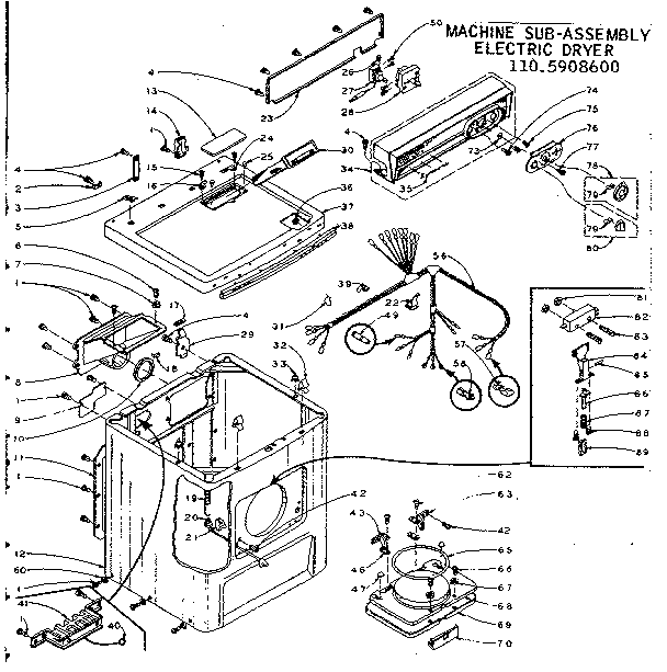 Machine sub-assembly