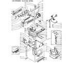Kenmore 1105908801 machine sub-assembly diagram