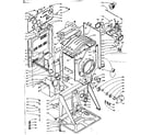 Kenmore 1105909500 base and tank diagram