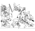 Kenmore 1105909500 machine drive diagram