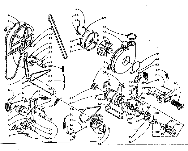 Machine drive