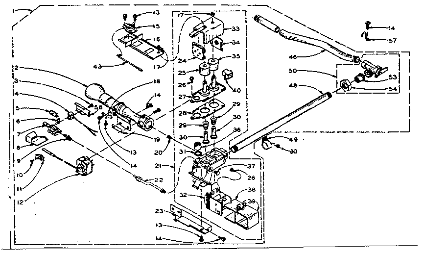 White rodgers burner assembly