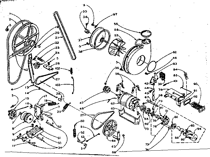 Machine drive