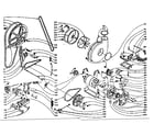 Kenmore 1105909502 machine drive diagram