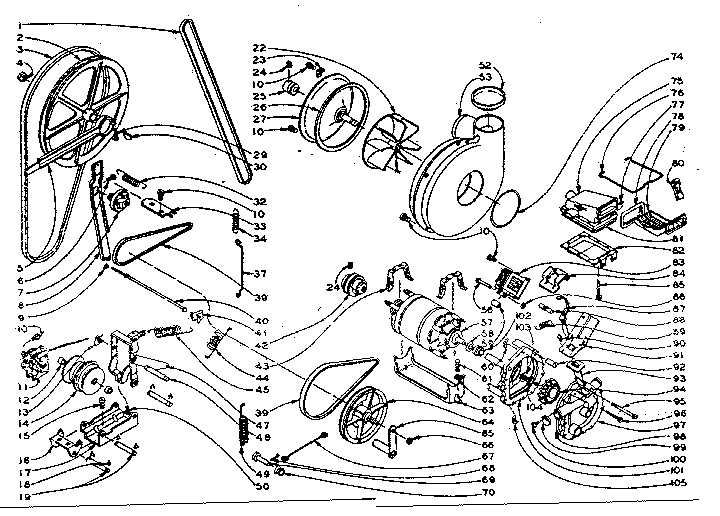 Machine drive