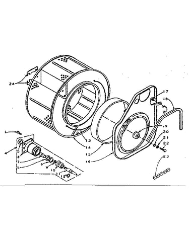 Cylinder and hub
