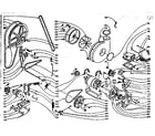Kenmore 1105909503 machine drive diagram