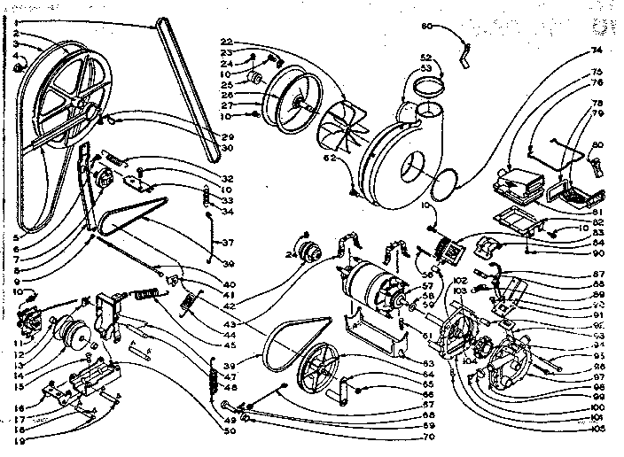 Machine drive