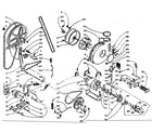 Kenmore 1105909900 machine drive diagram