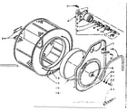 Kenmore 1105909900 cylinder and hub diagram