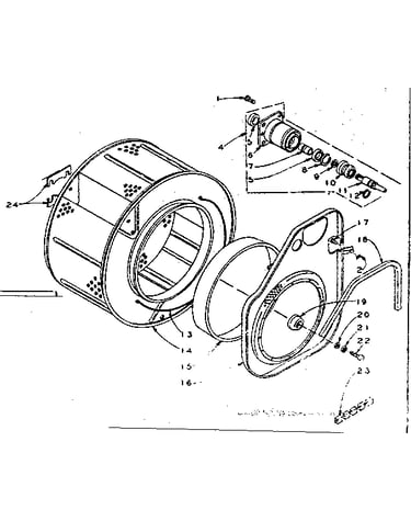 Cylinder and hub