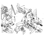Kenmore 1105909951 machine drive diagram