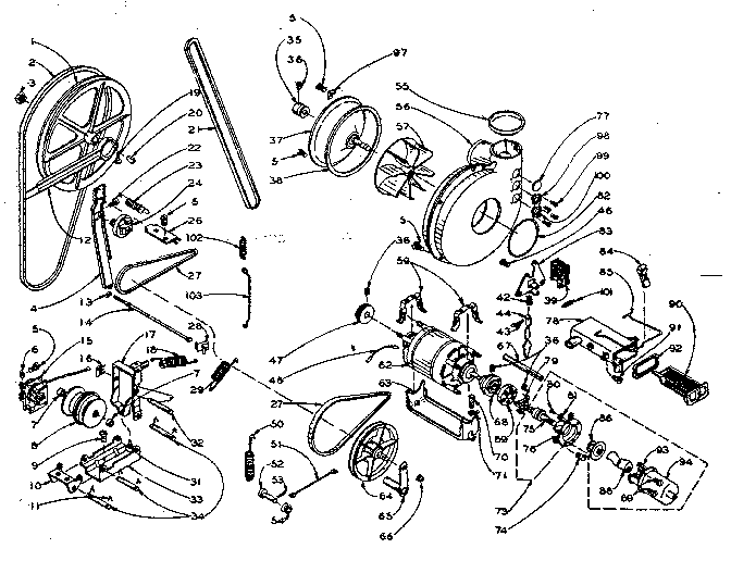 Machine drive