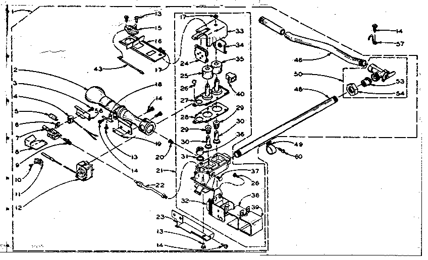 White rodgers burner assembly