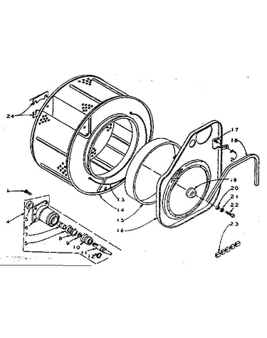 Cylinder and hub