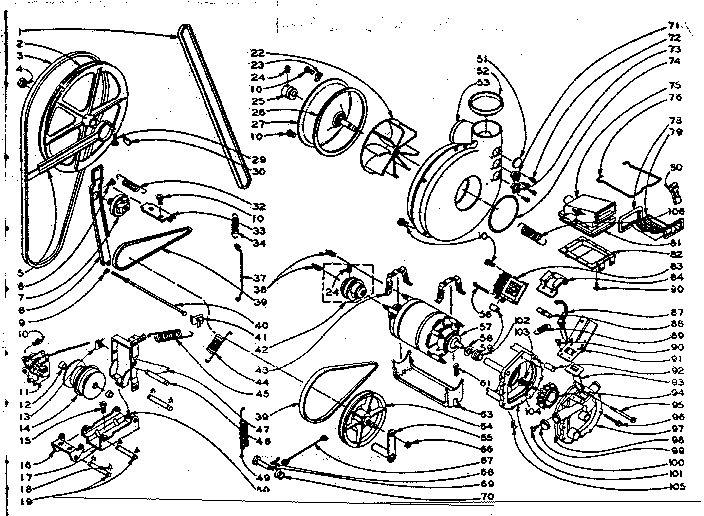 Machine drive