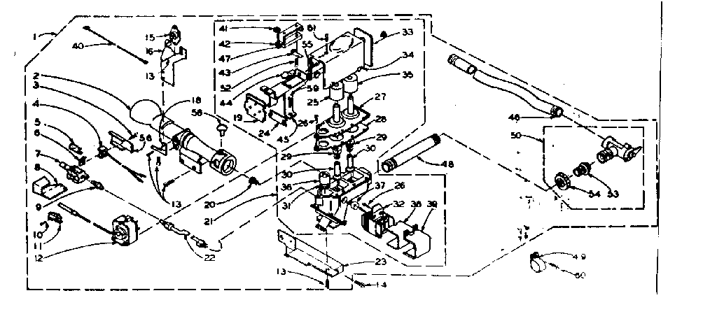 White rodgers burner assembly