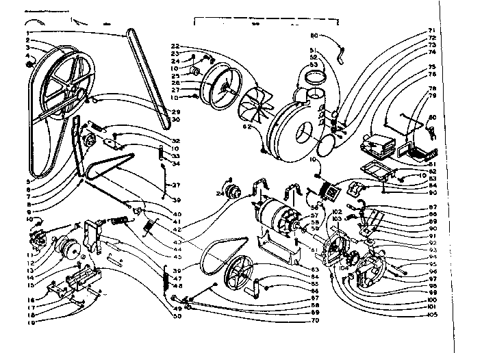Machine drive